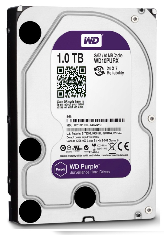 Ổ cứng gắn trong Western Purple 1TB