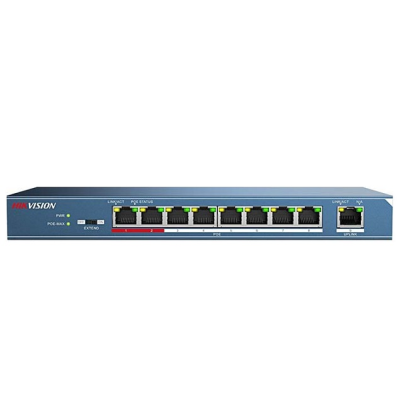 Switch mạng 8 cổng PoE 100M DS-3E0109P-E/M(B)