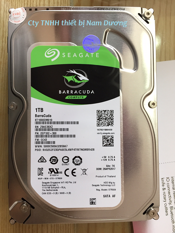 Ổ Cứng Seagate 1TB 7200Rpm