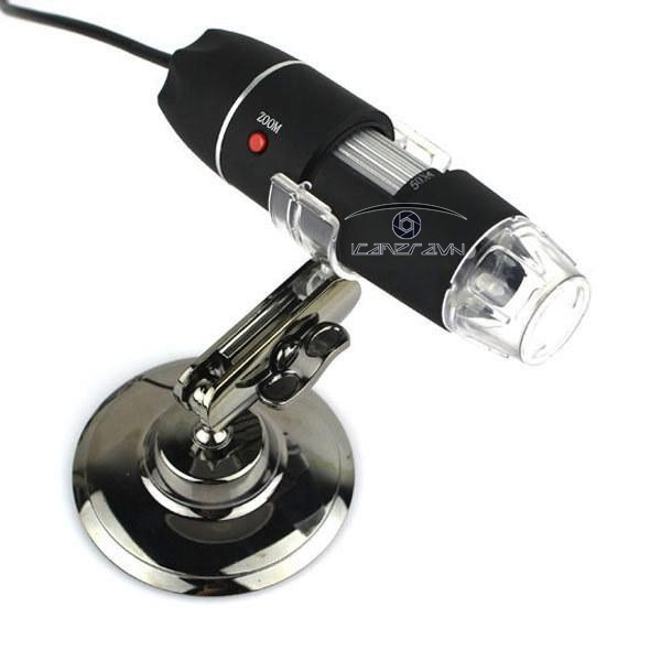 Kính hiển vi điện tử U500x USB Digital Microscope xem trên laptop, PC