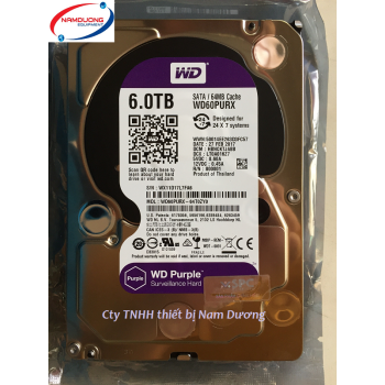 Ổ cứng gắn trong Western Purple 6TB